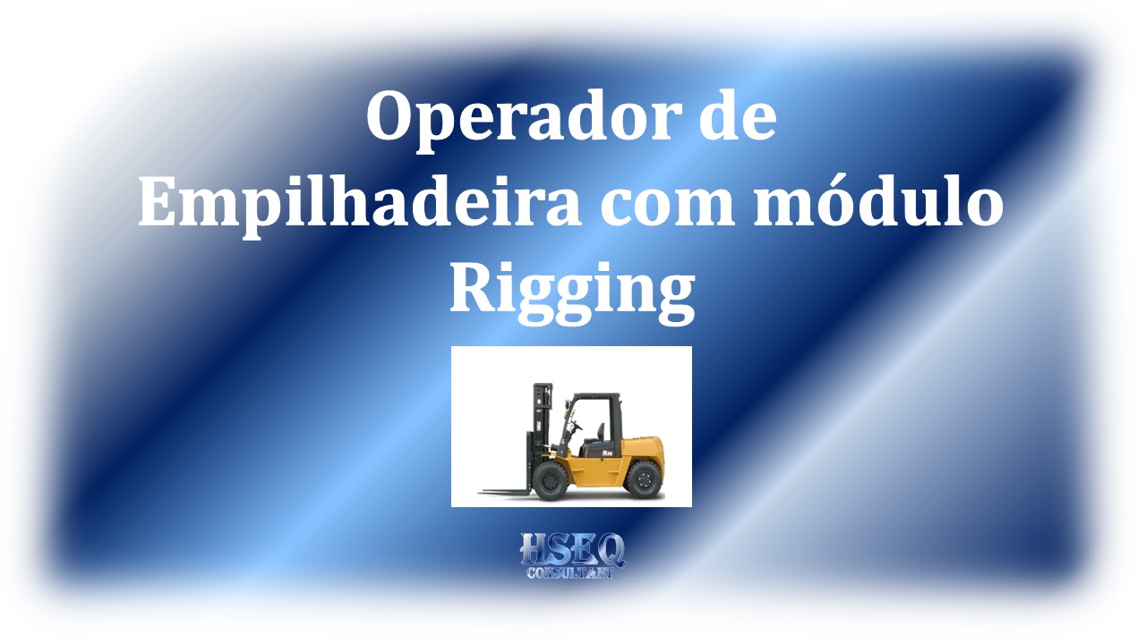 (202601) NR 11 Operador de Empilhadeira + Rigging - Teórico